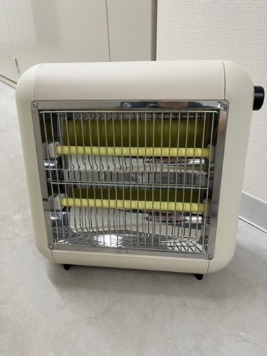 遠赤外線電気ストーブ ヒーター ±0 アイボリー