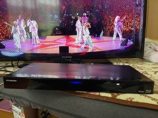 FUNAIハイビジョンTVとBlu-rayレコーダー