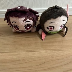 鬼滅の刃ぬいぐるみ4点プラスミニぬいぐるみ2点の画像