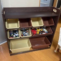 おもちゃラック　収納棚