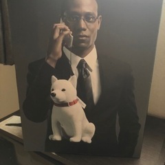お父さん犬ストラップの画像