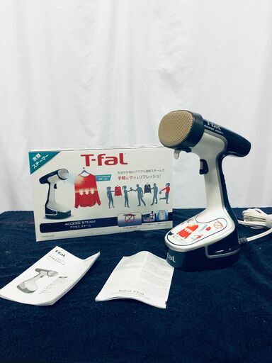 T-fal ティファール ガーメントスチーマー DR-8085J0 衣類スチーマー アクセススチーム スチームアイロン