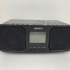 【レガストック川崎本店】SONY ソニー CDラジカセ CFD-S40 ブラックの画像