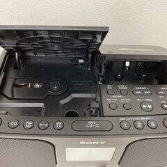【レガストック川崎本店】SONY ソニー CDラジカセ CFD-S40 ブラックの画像