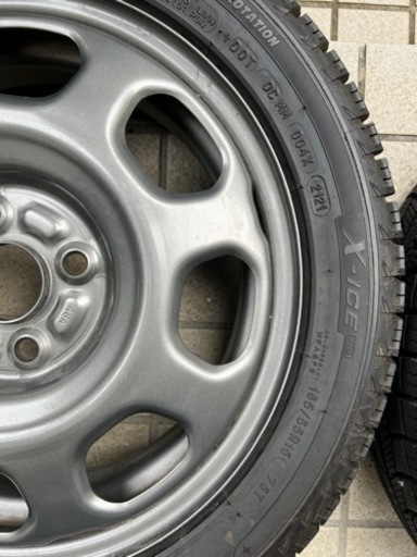 （購入者決定）スタッドレス2021年製MICHELIN XーICE XI3 165／55R15