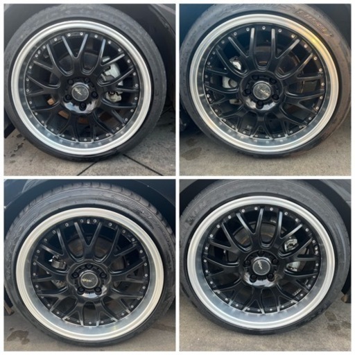 19インチ　ホイール　アネーロコラソン