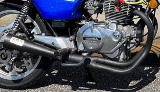 バブ　ホーク用　小鉄管　メガホン　マフラー