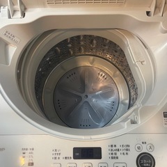 洗濯機　SHARP 5.5kの画像