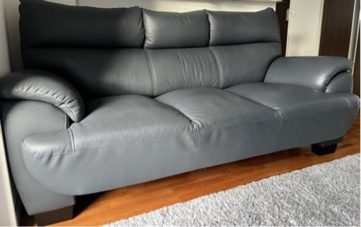 【美品】本革ソファー