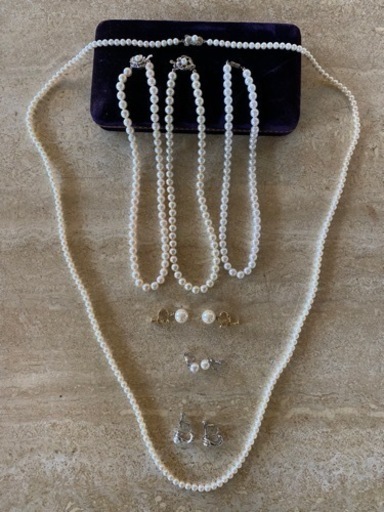⭐️パール7点セット⭐️イヤリング&ネックレス⭐️