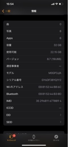 Apple Watch Series6 44mm GPS +Cellerモデル
