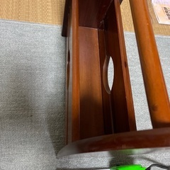 木製　本立て　レトロの画像