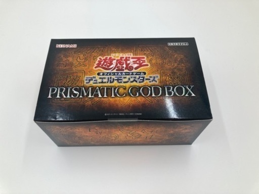 遊戯王　prismatic god box 未開封