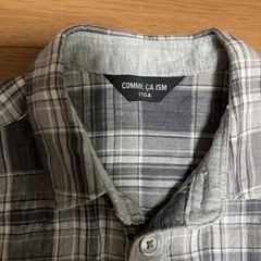 【新品未使用】　コムサイズム　110 半袖シャツ　COMME CA ISMの画像