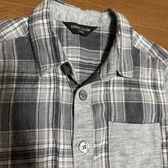 【新品未使用】　コムサイズム　110 半袖シャツ　COMME CA ISMの画像
