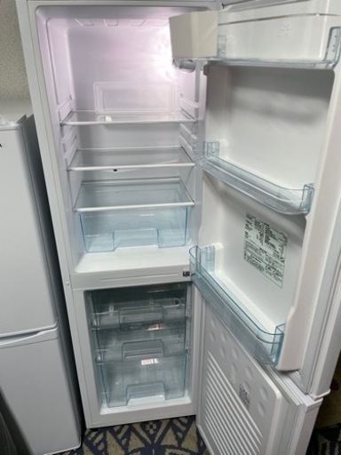 配送可能　高年式　アイリスオーヤマ ノンフロン冷凍冷蔵庫162L AF162-W