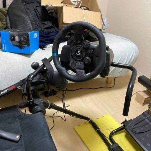 レーシングコックピット　ハンコン　シフター