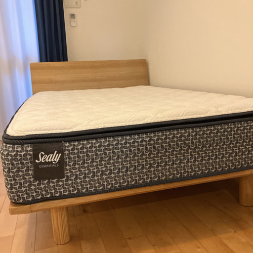 セミダブル ベッドフレーム＋マットレス