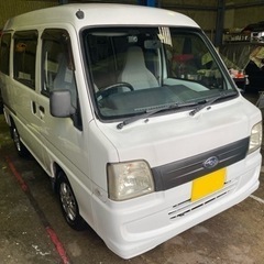 【車検R5年6月迄】ポチ4スバルサンバーVB【コミコミ価格】