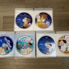 MovieNEX 美女と野獣　モアナ　ピノキオ　セットの画像