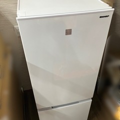 2020年製中古　シャープ　2ドア冷凍冷蔵庫　SJ-18E8-KW