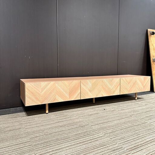 【展示品・未使用】テレビ台 テレビボード ロータイプ 定価約69990円?自社配送時?代引き可?※現金、クレジット、スマホ決済対応※【