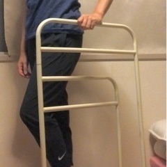 【取引決まりました　あげます　即日取引希望】折りたたみミニ物干し...