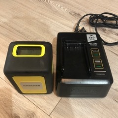 ケルヒャー　バッテリー　充電器　18V 5.0Ah の画像
