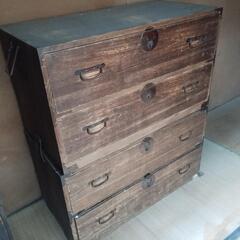 ●レトロ●タンス ●収納ケース●アンティーク●①●木製の画像