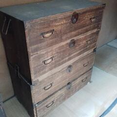 ●レトロ●タンス ●収納ケース●アンティーク●①●木製の画像