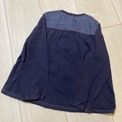 無印良品 ブラウス 100cmの画像