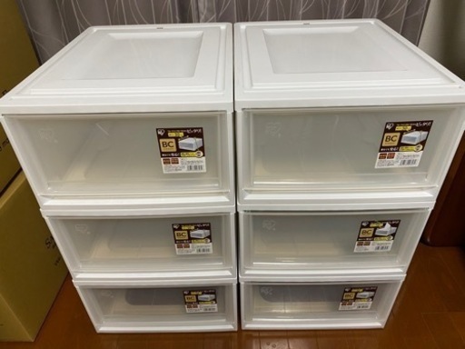 クローゼットケース、6個