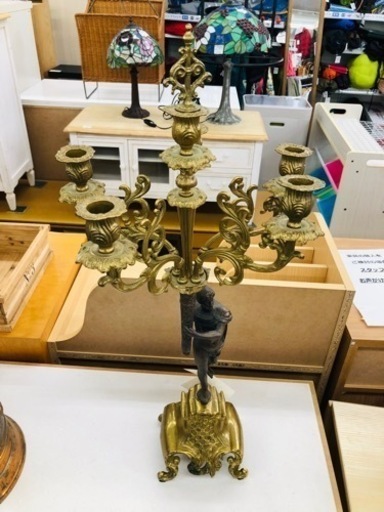 キャンドルスタンド アンティーク調 西洋