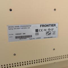 FRONTIER  FR2002WHW 液晶モニター 液晶ディスプレイの画像