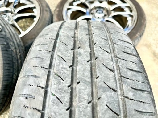 WORK EMOTION ワークエモーション KAI/N 18×7.5J＋48 pcd114.3 5穴 メッキホイール4本セット