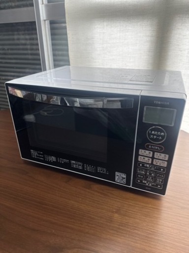 東芝電子レンジ　ER-S18w ホワイト　数回使用