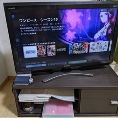 【決定しました】AQUOS32インチテレビ&テレビボード　セットの画像