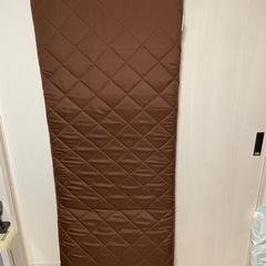 ごろ寝マット 1,800×680サイズ ブラウンの画像