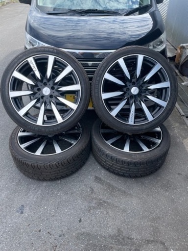 ROJAM 20インチ　4本　8.5J タイヤバリ山