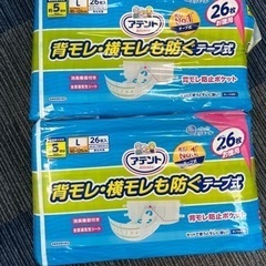 介護用オムツ　テープ式オムツ　Lサイズ26枚入り　2パック