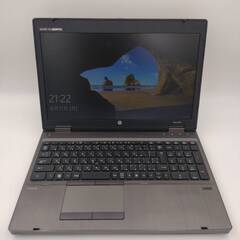HP　Core i7搭載 メモリ8G　SSD240G　CD/DVD読み書き　Wifi対応　大画面15.6インチ　メタリックボディ　#1513ECD