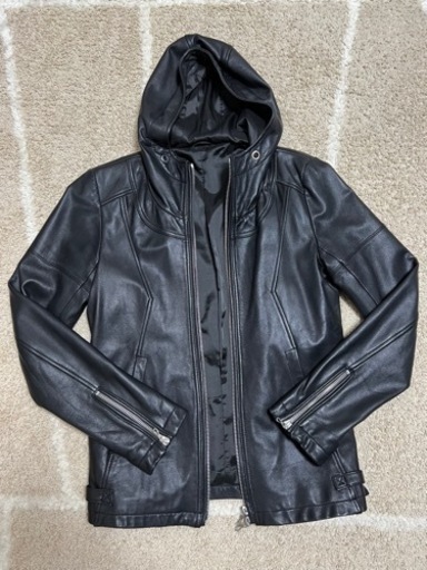 メンズジャケット　hym  ゴートレザー