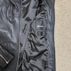 メンズジャケット　hym  ゴートレザーの画像