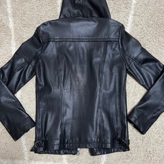 メンズジャケット　hym  ゴートレザーの画像