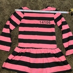 コスプレ　仮装　衣装　囚人の画像