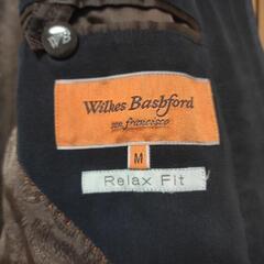 【Wilkes Basbford】コート メンズ M (ネイビー) made in Italyの画像