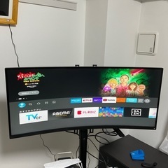 シャオミ　34インチ　ワイドモニター
