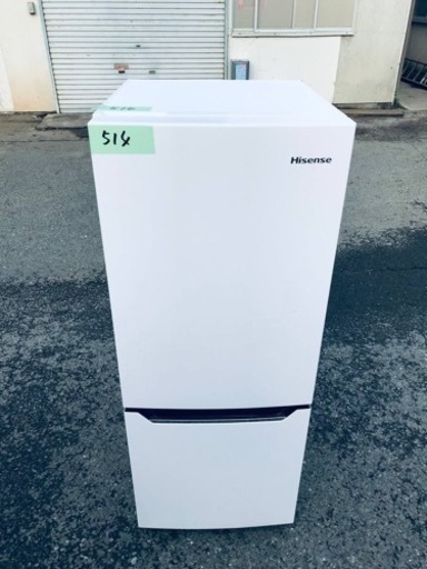 ✨2019年製✨514番 Hisense✨2ドア冷凍冷蔵庫✨HR-D15C‼️