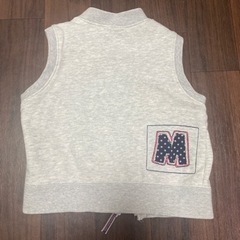 ムージョンジョン❣️グレーベスト95❣️ファスナーの画像