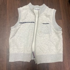 ムージョンジョン❣️グレーベスト95❣️ファスナー